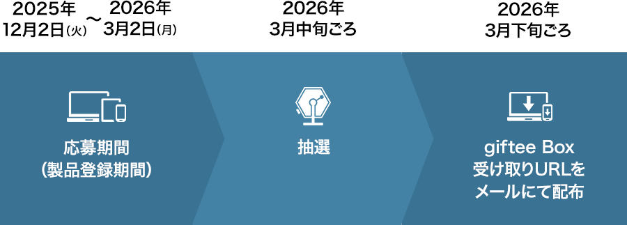 キャンペーンスケジュール